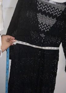Elegant Black Lace Dress