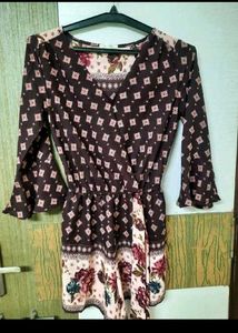 Floral Print Romper