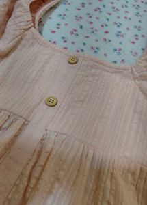 Puff Sleeve Square Neck Top