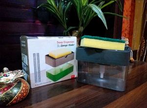 Soap Dispenser and Sponge holder for kitchen (New)