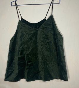 SHEIN Dark Green Camisole Top