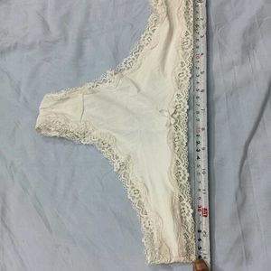 ⚛️ Lace Trim Thong Panty