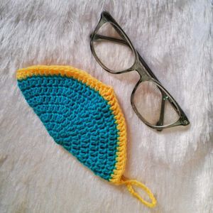 Handmade Crochet Eyeglasses Case