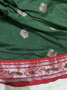 Green Kurta Set with Palazzo Pants