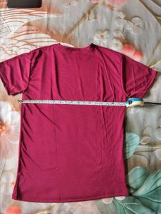 Stylish Maroon Graphic T-Shirt