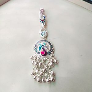 Pure Silver Saree Waist key, चटका, कमरबंद(27.95Gm)