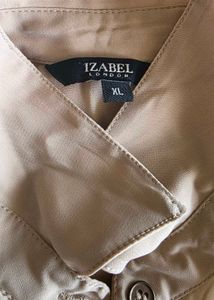 Women's Beige Shirt Dress
