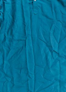 Men's Teal Kurta Set with Nehru Jacket
