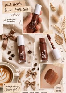 JUST HERBS serum lip gloss