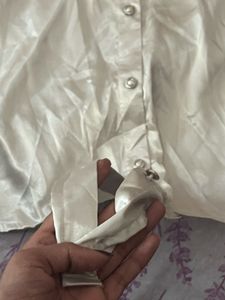 Silk Button-Down Shirt