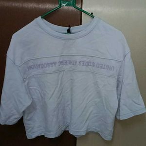Cropped Graphic Tee