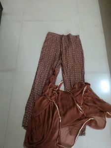 Elegant Printed Kurta Set with Dupatta