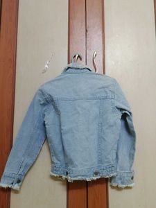 Distressed Denim Jacket