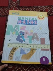 Amity Mental Maths Book - Class 8 CBSE