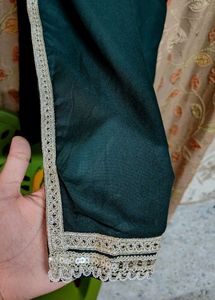 Elegant Green Kurta Set with Dupatta