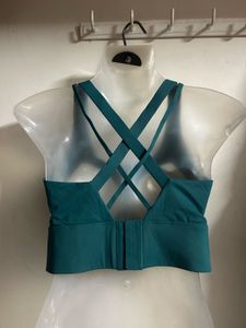 Teal Sports Bra