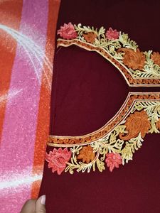 Ethnic Dress Material with Embroidery