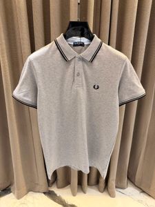 Men's Fred Perry Grey Polo Shirt