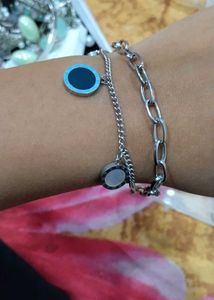 Layered Charm Bracelet Set