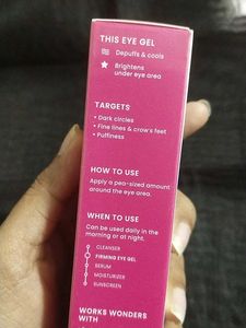 Firming Eye Gel For Dark Circles