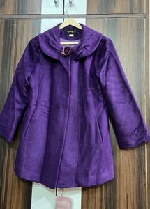 Vibrant Purple Women's Coat