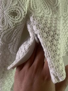 Sheer Lace Sleeve Top/Blouse