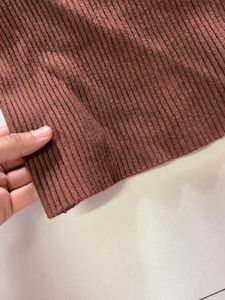 Cozy Ribbed V-Neck Long Sleeve Top