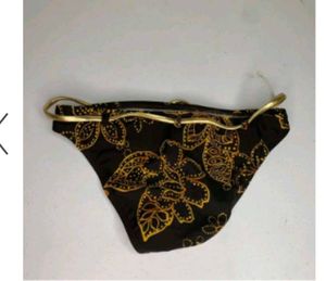 Guess Brown &amp; Gold Bikini Bottoms