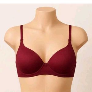 Maroon Padded Bra