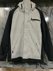 Men's Two-Tone Hooded Jacket