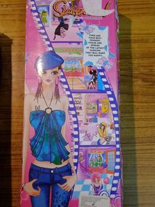 Cute Rubber Barbie Doll Set