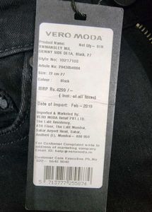 Silver Lining Vero Moda Embellished Jeans
