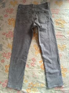 Men’s Gray straight fit  Jeans