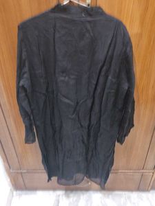Agha Noor Black Embellished Kurta