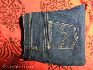 women's dark blue jeans