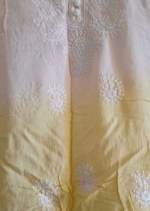 Ombre Chikankari Kurta