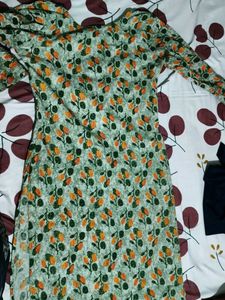 Floral Print Kurta