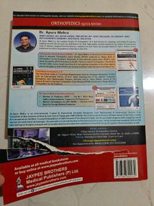 Orthopedics Quick Review Book
