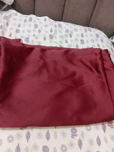 Maroon Silk Saree