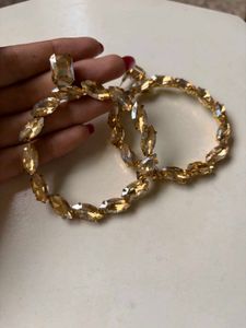 FANCY STONE EARRINGS