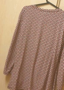 Buy1Get1 Printed Faux Wrap Top