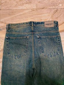 Wide Leg Denim Jeans