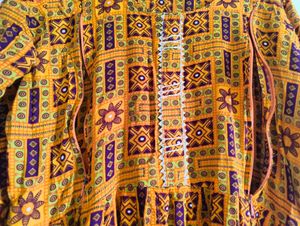 Yellow Ethnic Printed Kurta