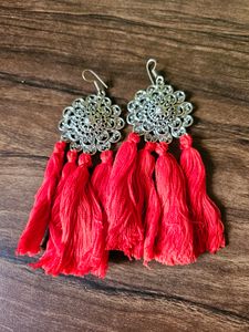 Silver Oxidised Earring Combo