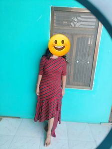 Striped Midi Dress