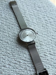 Skagen Denmark Mesh Strap Crystal Watch