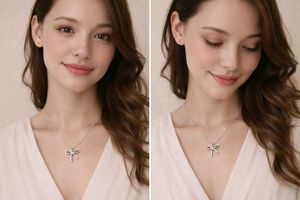 Delicate Infinity Pendant Necklace