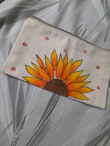 sunflower pouch