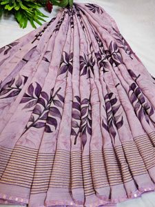 Elegant Floral Saree with blouse