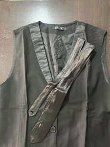 Stylish Black Vest